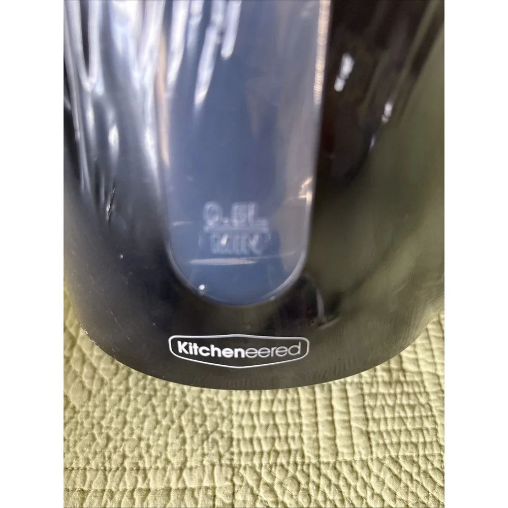 Kitcheneered 1.7L Cordless Electric Kettle 1500W Black KE01107-UL New